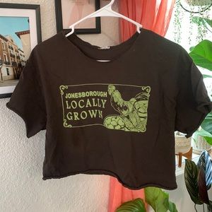 LOCAL farmers market crop top